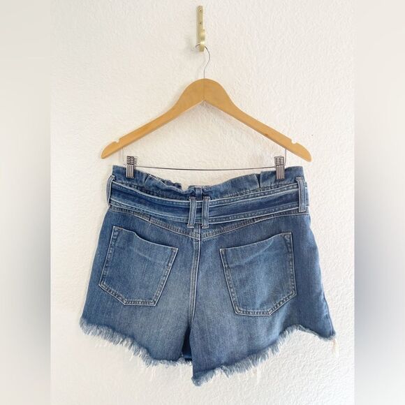 We The Free See You Sometime Livin Blue baggy Frayed Denim Jean Shorts M - Picture 5 of 9